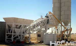 HZS75 concrete batching plant