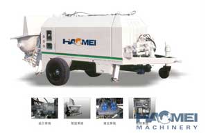 Trailer Concrete Pump