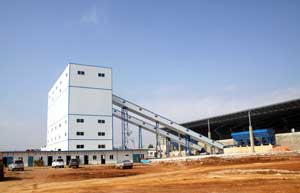 concrete batching mixing plant