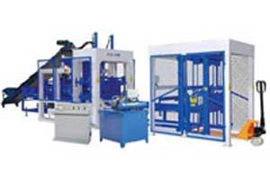 concrete block making machine