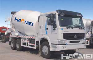 concrete mixer truck