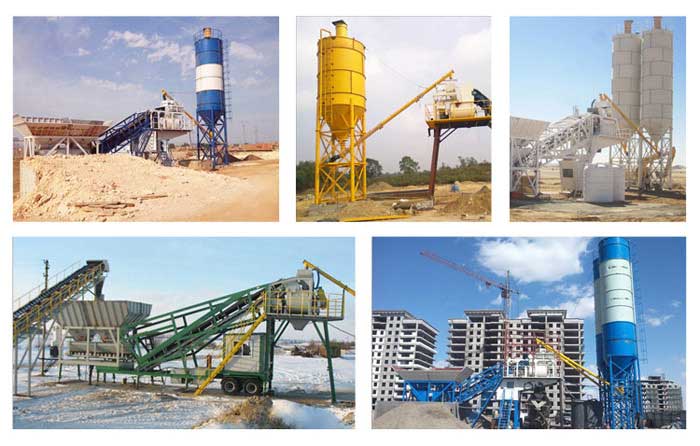  YHZS35 mobile concrete plant